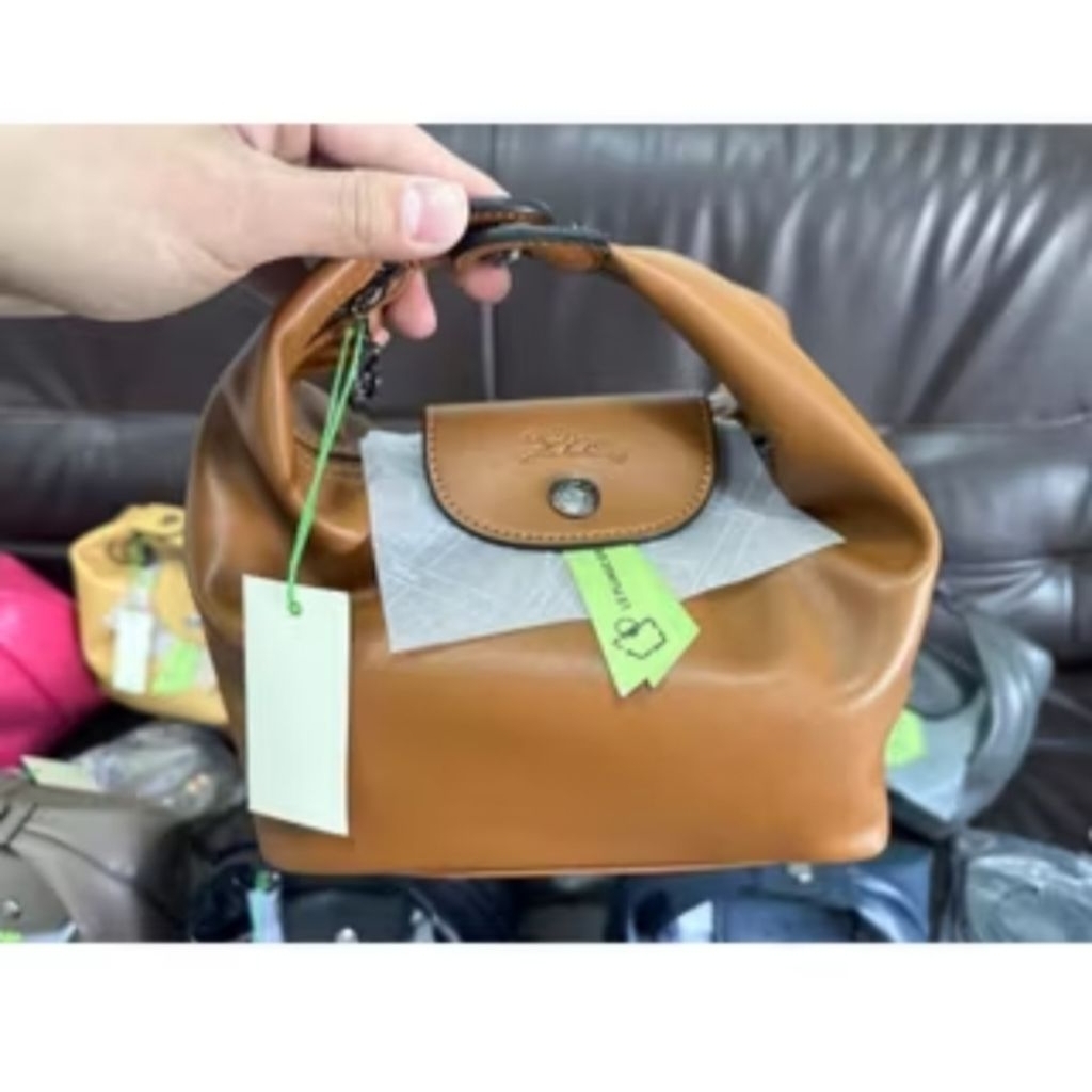 Tas Lc Cuir Ready Brown dan Pink