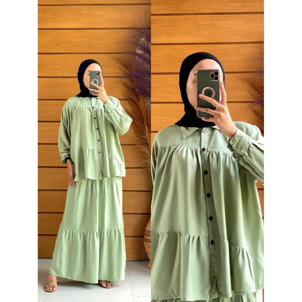 Gamis Motif Layer Gamis Susun Rayon Gamis Motif Terbaru Gamis Motif Bunga Gamis Motif Bunga Kecil Ga