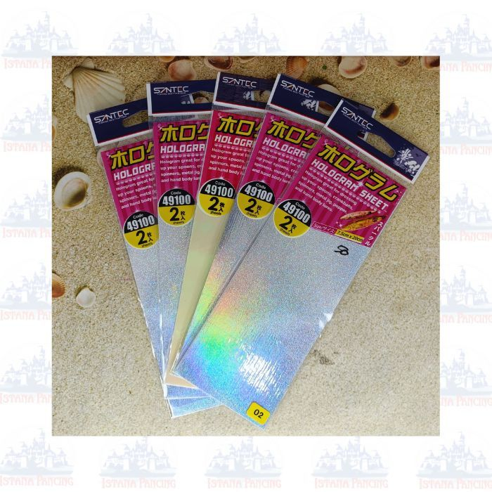 

STICKER ZXPRO SANTEC HOLOGRAM SHEET 7.5CM X 20CM