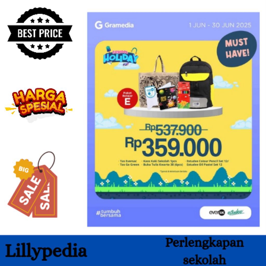 

Back To Schooll - Paket Belajar Kategori E