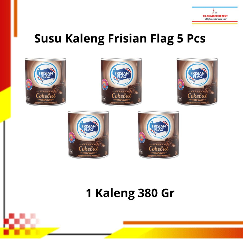 

[PAKET HEMAT ISI 5] Susu Kaleng Coklat Frisian Flag 370 Gr PROMO MURAH/ Frisian Flag Coklat Kental Manis Kaleng 370 Gr PROMO MURAH