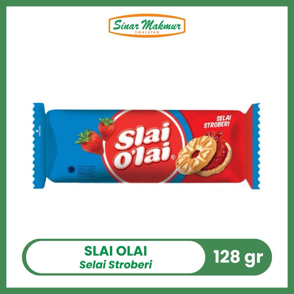 

Biskuit Slai-Olai 128gr Strawberry/Blueberry/Nanas