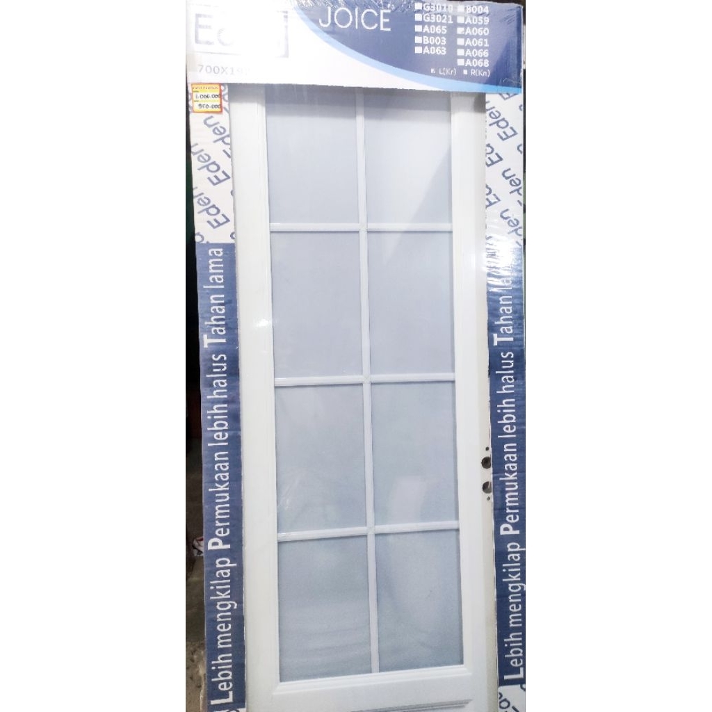 Pintu Upvc Kamar Mandi EDEN JOICE A060