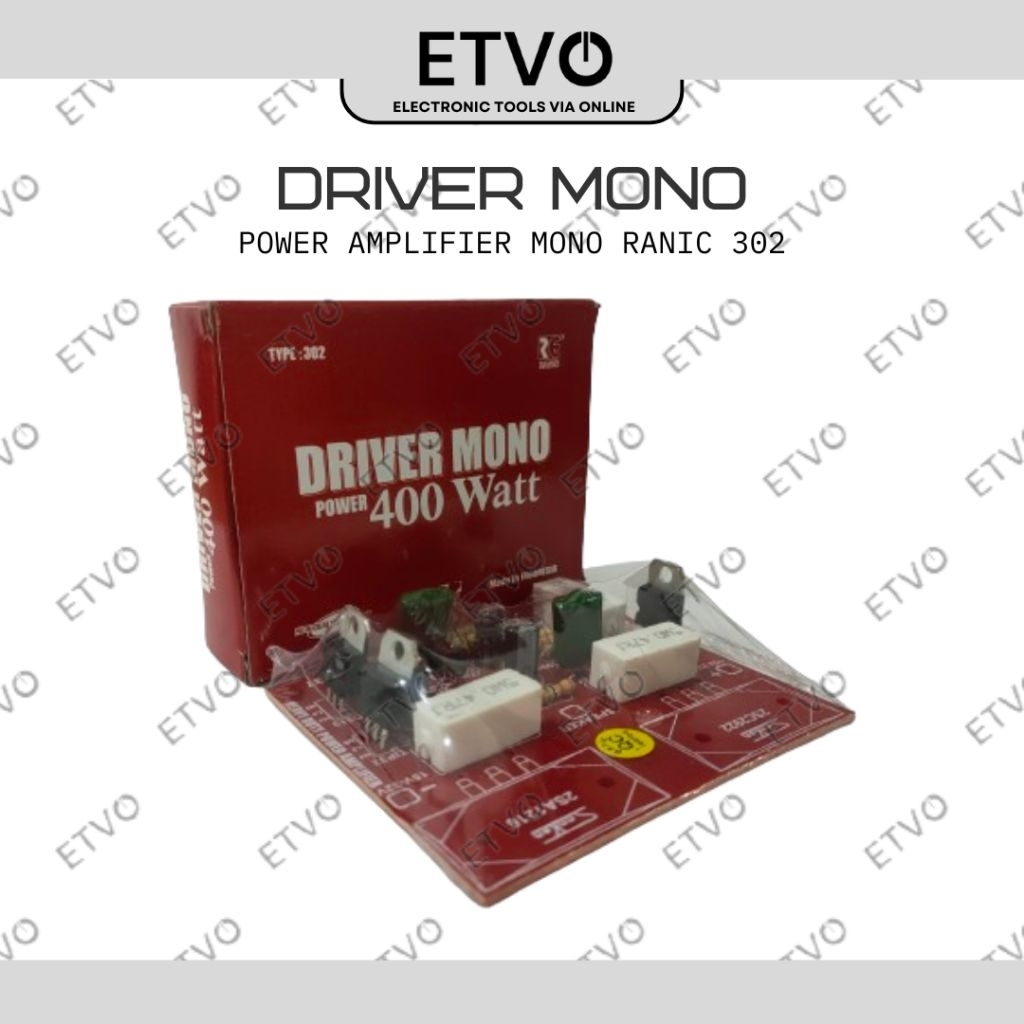 Driver Mono Power Amplifier RE 302