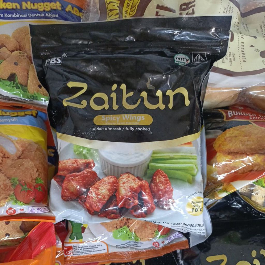 

zaitun spicy wings 500g