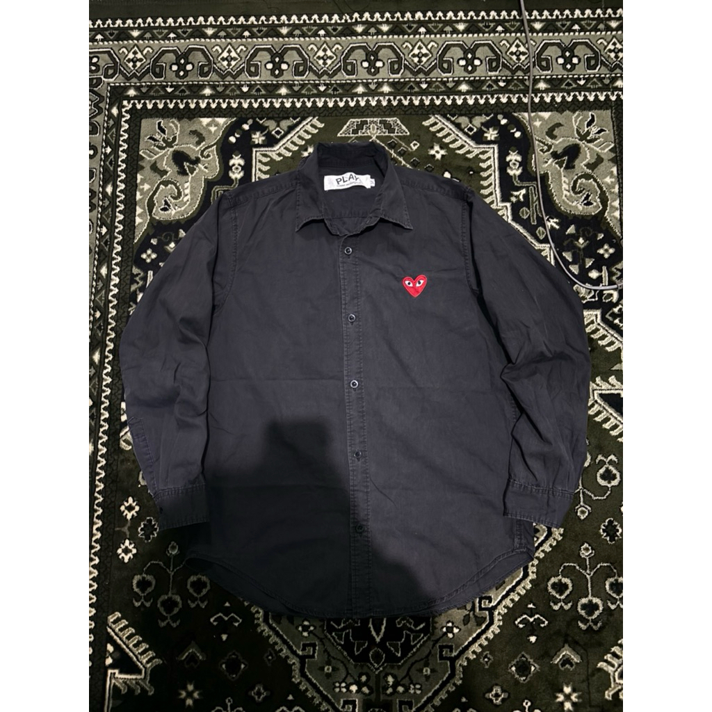 kemeja play comme des garcons second