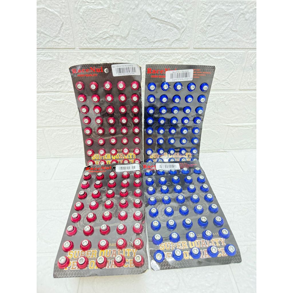 Baut L + Ring Monel Race Nui Baut Kerucut CNC Universal Baut monel Baut monel ukuran drat 10 kunci L