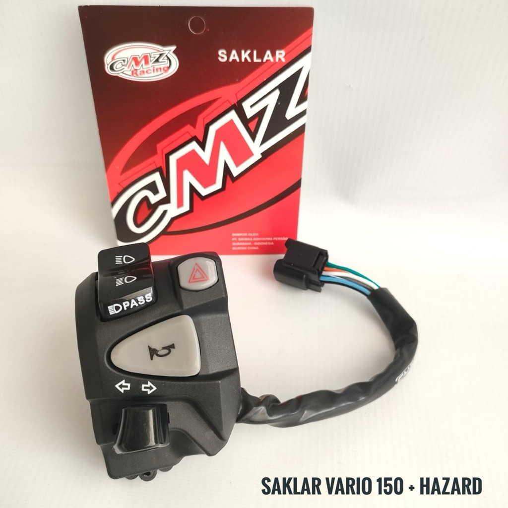 SAKLAR SEIN + HAZARD NEW VARIO 125/150 LED 2018-2025