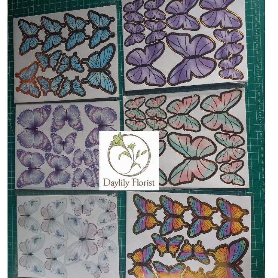 Topper Kupu Hias Kue Topper Kupu Buket Kupu kupu Topper Cake