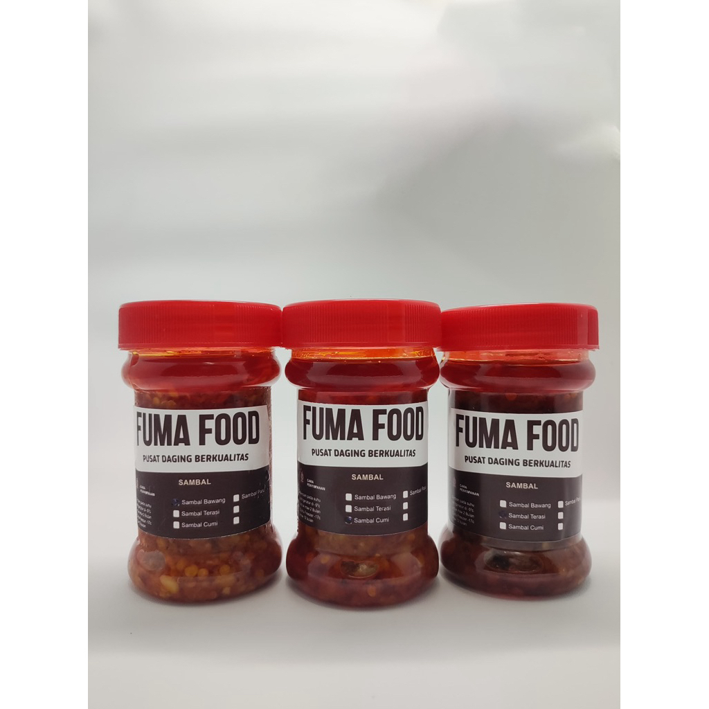 

Fuma Food Sambal Kemasan Botol Plastik 150gr