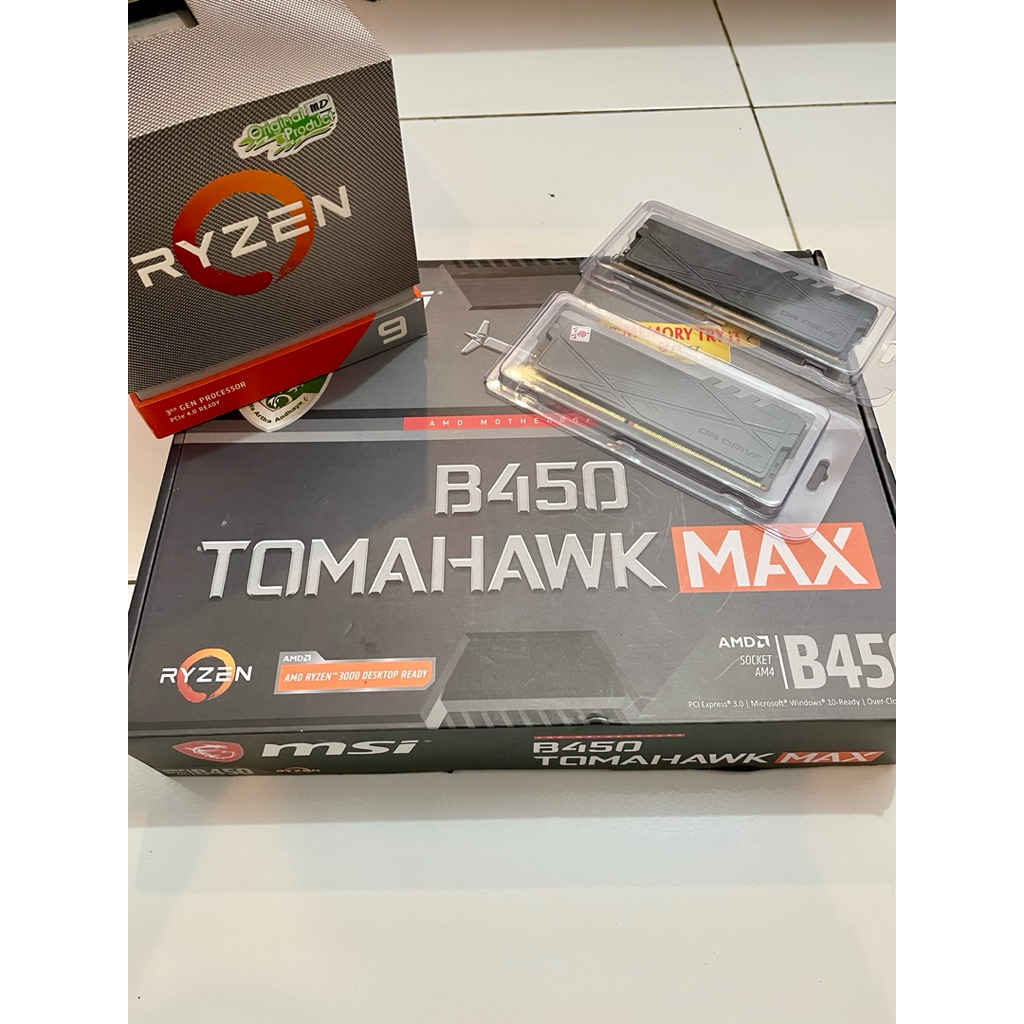 (2nd) Second Bundle Processor AMD Ryzen 9 3900X - Motherboard AM4 MSI B450 Tomahawk Max - Digital Al