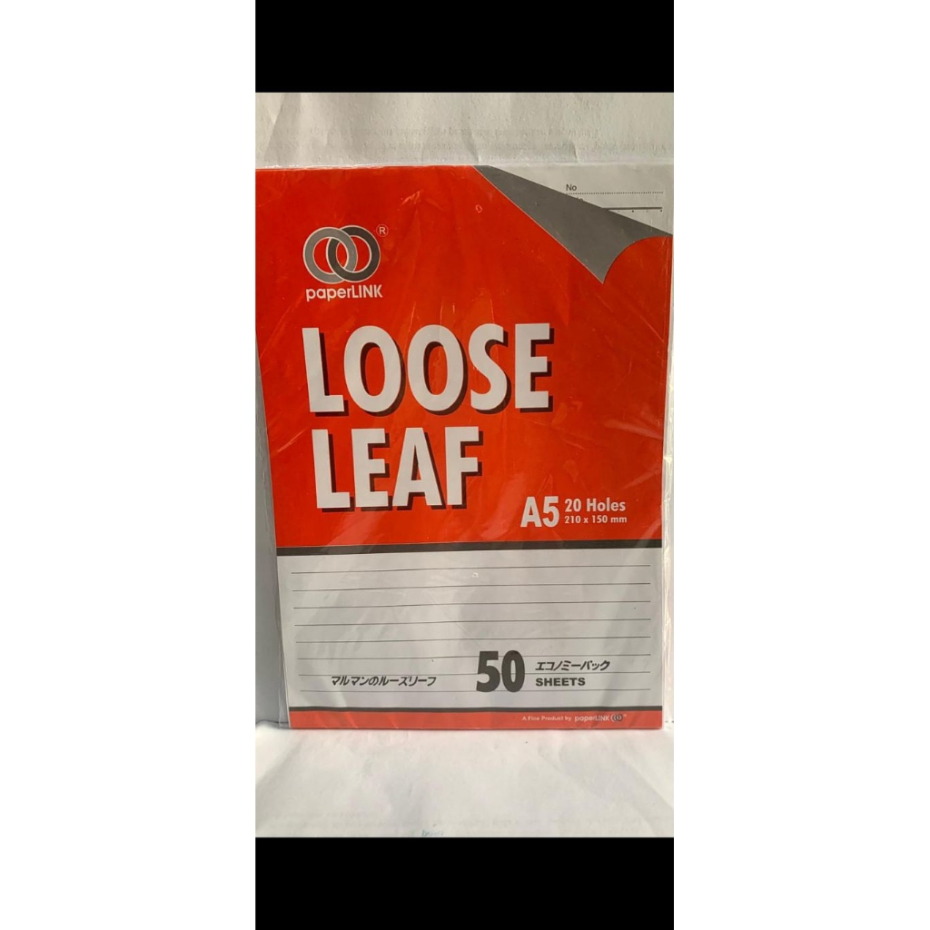 

looseleaf