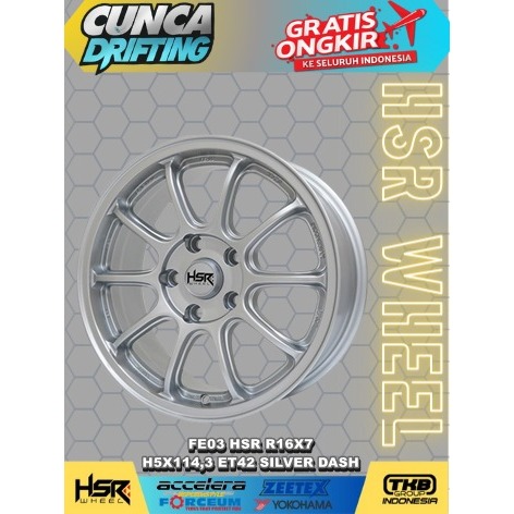 Velg mobil ring 16 Velg racing hsr r16 baut 5 for xpander granmax apv ertiga