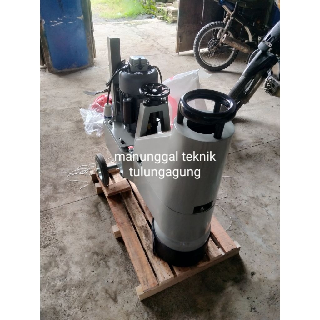 mesin poles grinda lantai beton traso marmer
