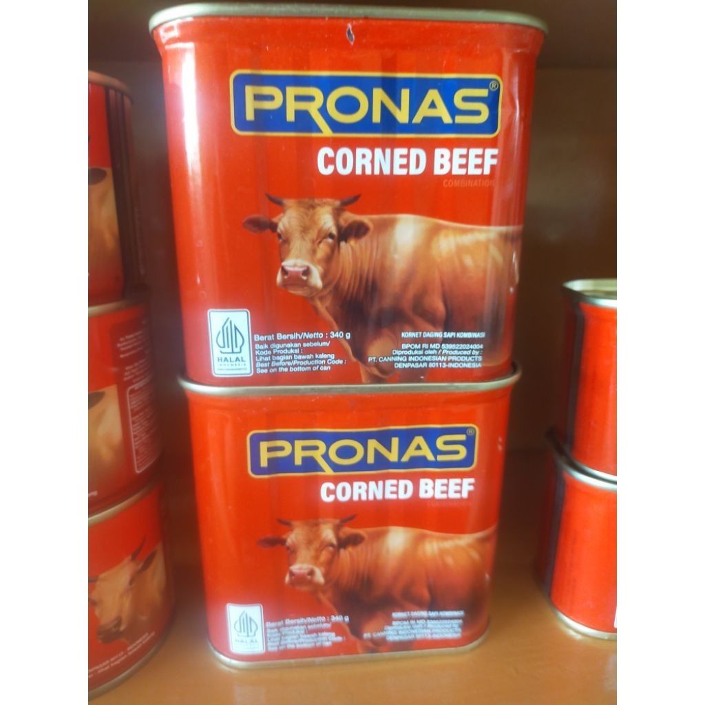 

Pronas Corned Beef 340Gr / Kornet Beef 340Gr