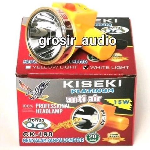 SENTER KEPALA KISEKI CK198 CK 198 SENTER HEAD KISEKI 198 SENTER KISEKI ANTI AIR SENTER KISEKI WATERP