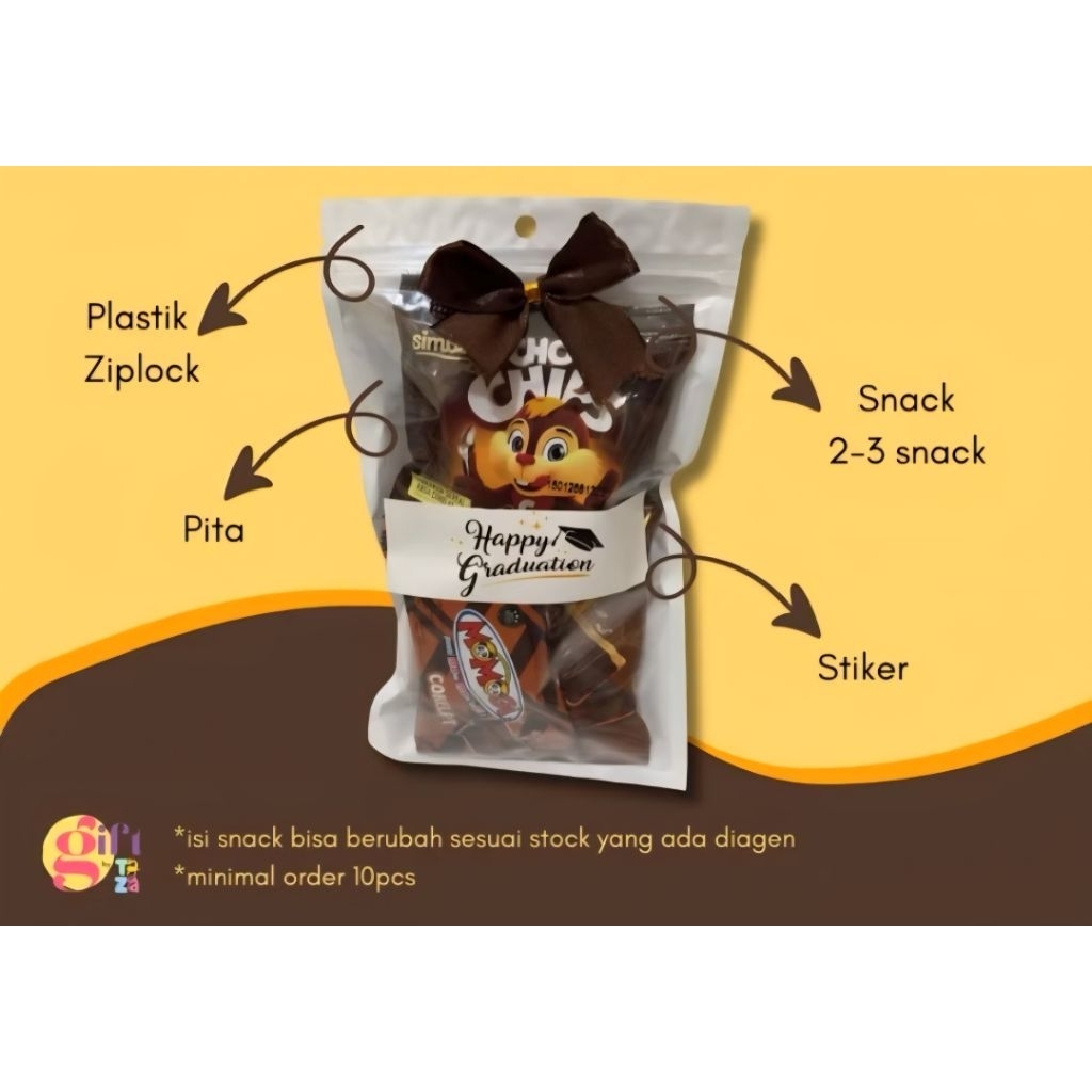 

mini gift snack isi 3-4