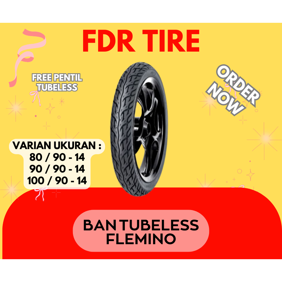 BAN MATIC FDR FLEMINO 80/90 - 14 TUBELESS