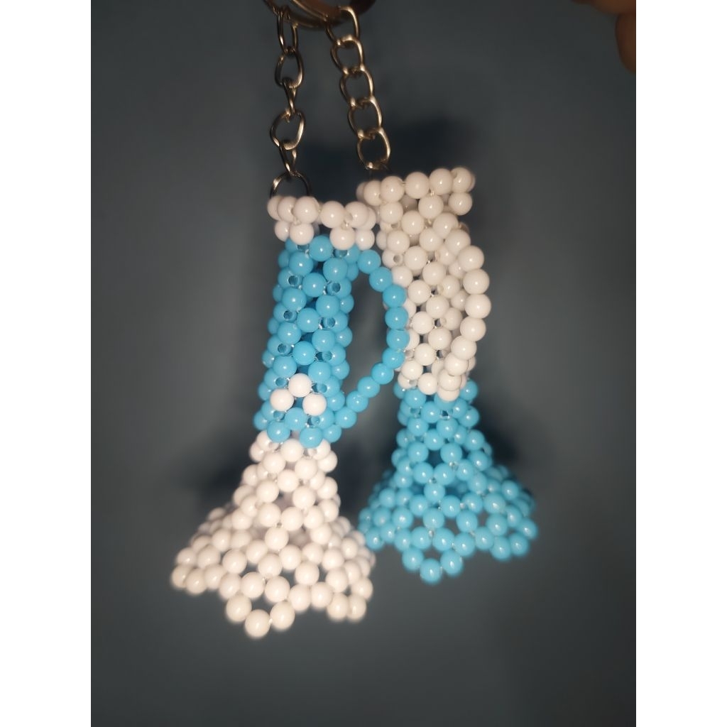 Melobong BTOB Mini Lightstick Kpop || Gantungan Kunci Manik-Manik (Beaded Keychain)