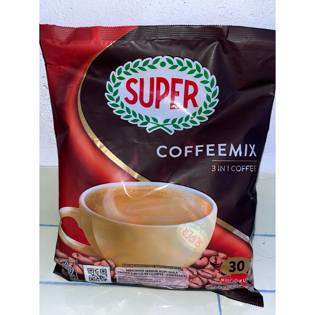 

COFFEE MIX SUPER 3 IN 1 30SACHET(PER BUNGKUS) ASLI MALAYSIA