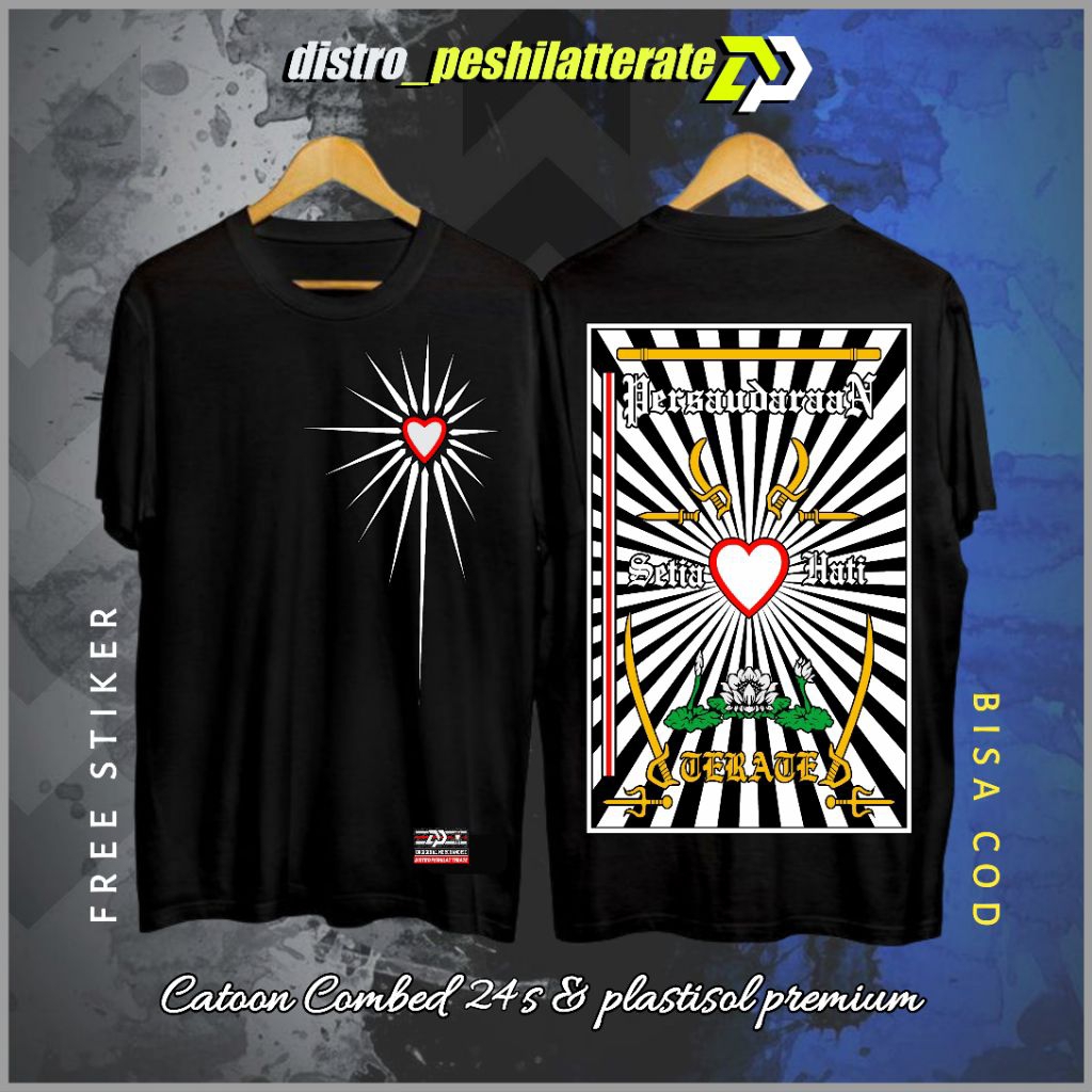 KAOS PSHT 24S LAMBANG BET WARU KEPYAR BESAR