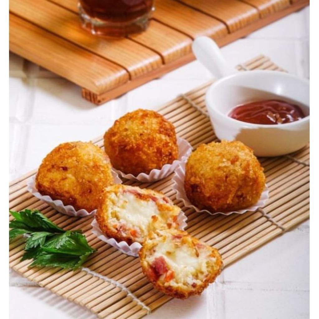 

Bitterballen/Kroket Bola Keju Frozen isi 12pcs