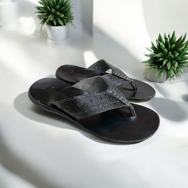 Sendal Kulit Liberty Jepit