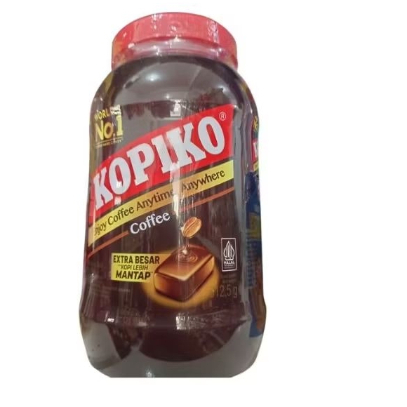 

Permen kopiko enjoy coffee anytime anywhere coffe 612,5gr kemasan toples