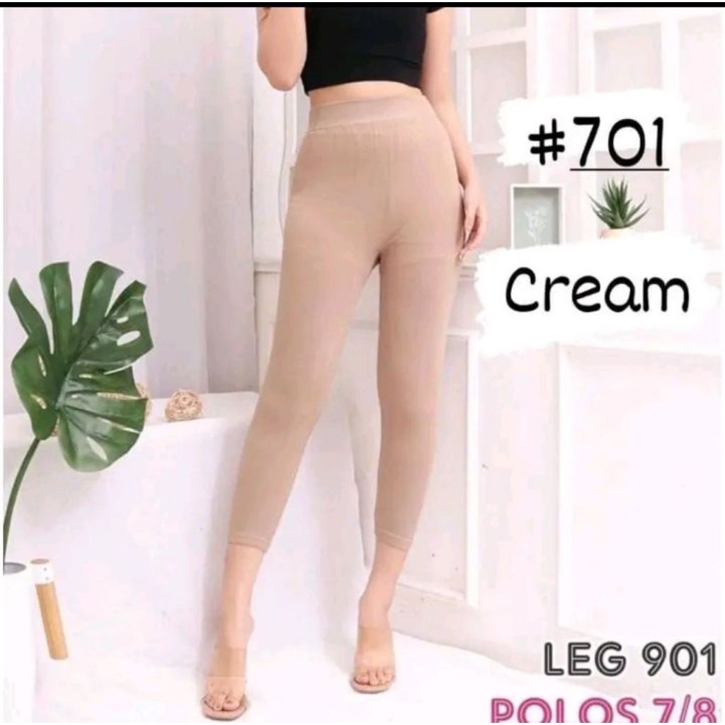 Legging Hw Import 7/8/Legging HW Polos/Legging Wanita Import