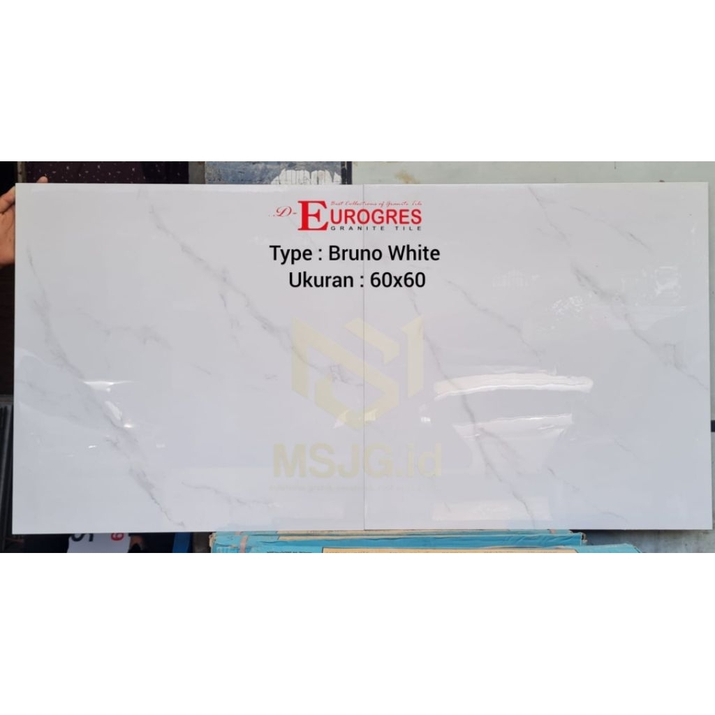 Granit Murah 60x60 Euro Gress Bruno White