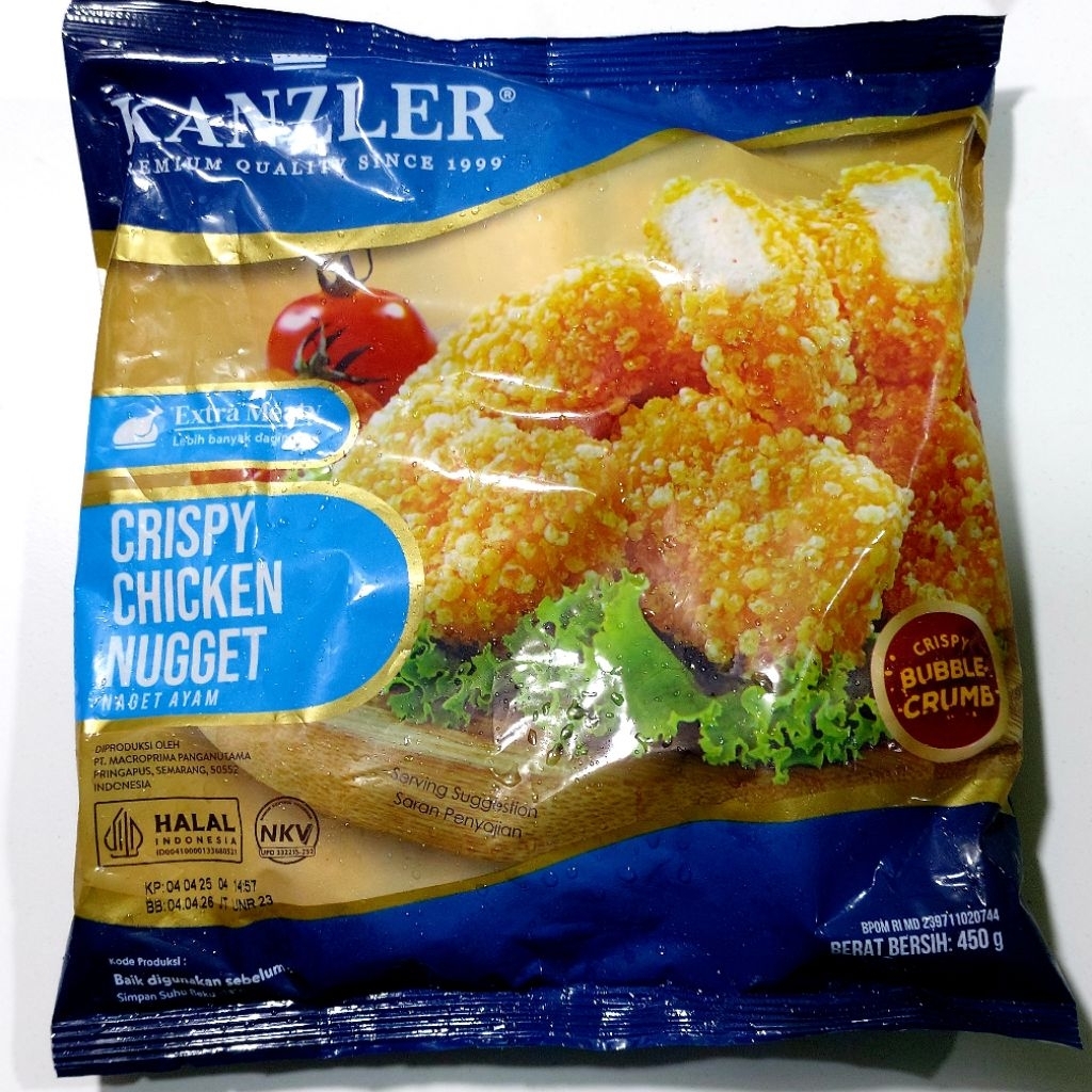 

NUGGET KANZLER ORIGINAL 450GRAM
