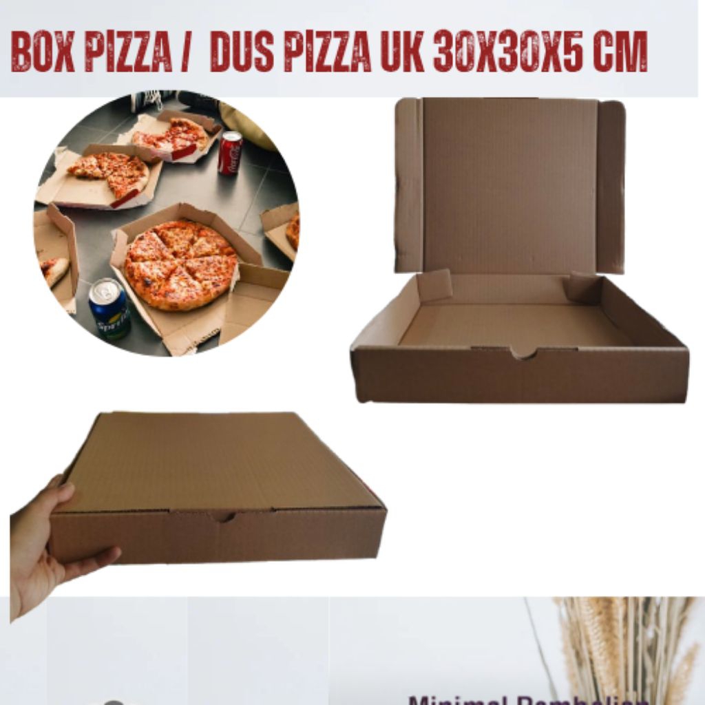 

Box Pizza / Dus pizza uk 30x30x5 cm