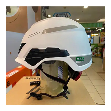 Helm Safety MSA Climbing H1 / Helm Msa climbing V-gard H1 Fastrack SNI