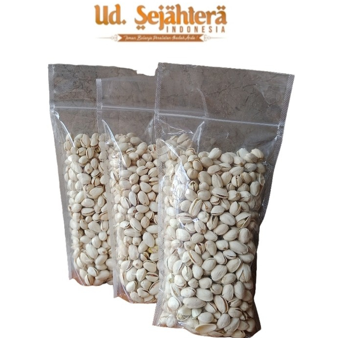 

Pistachio Roasted MATANG Kacang Fustuk Arab Premium Quality kemasan 500gr exp SEPTEMBER 2026