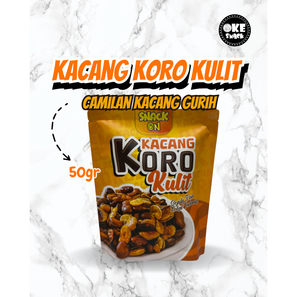 

Snack On Kacang Koro Kulit Gurih 150gr