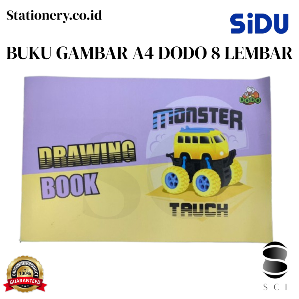 

Buku Gambar A4 Dodo 8 Lembar / Buku Menggambar Drawing Book