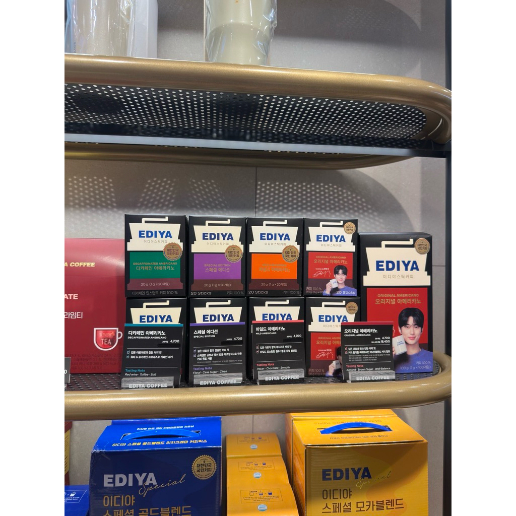 

FAST PO KOREA Ediya Coffee Americano Instant isi 20stik