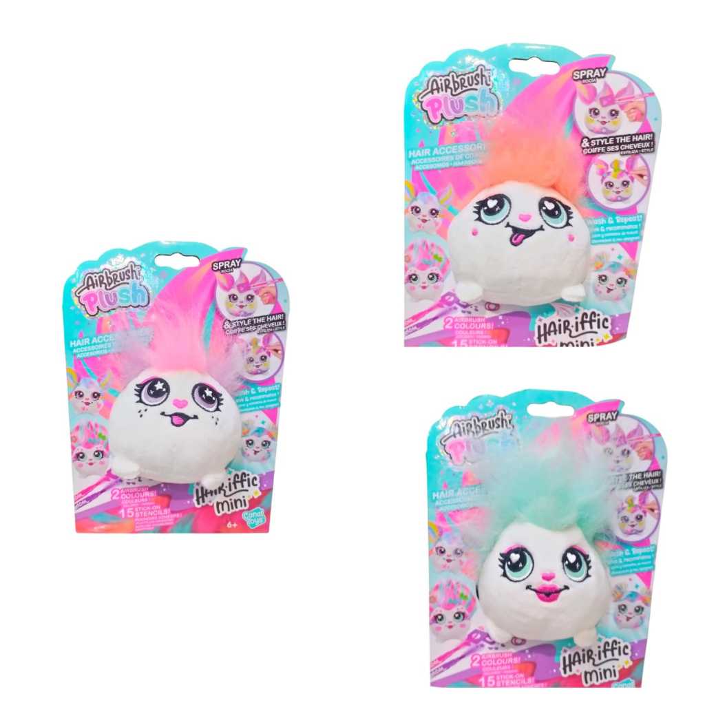 

Airbrush Plush Hair'iffic Mini / Canal Toys Airbrush Plush Hair iffic Mini