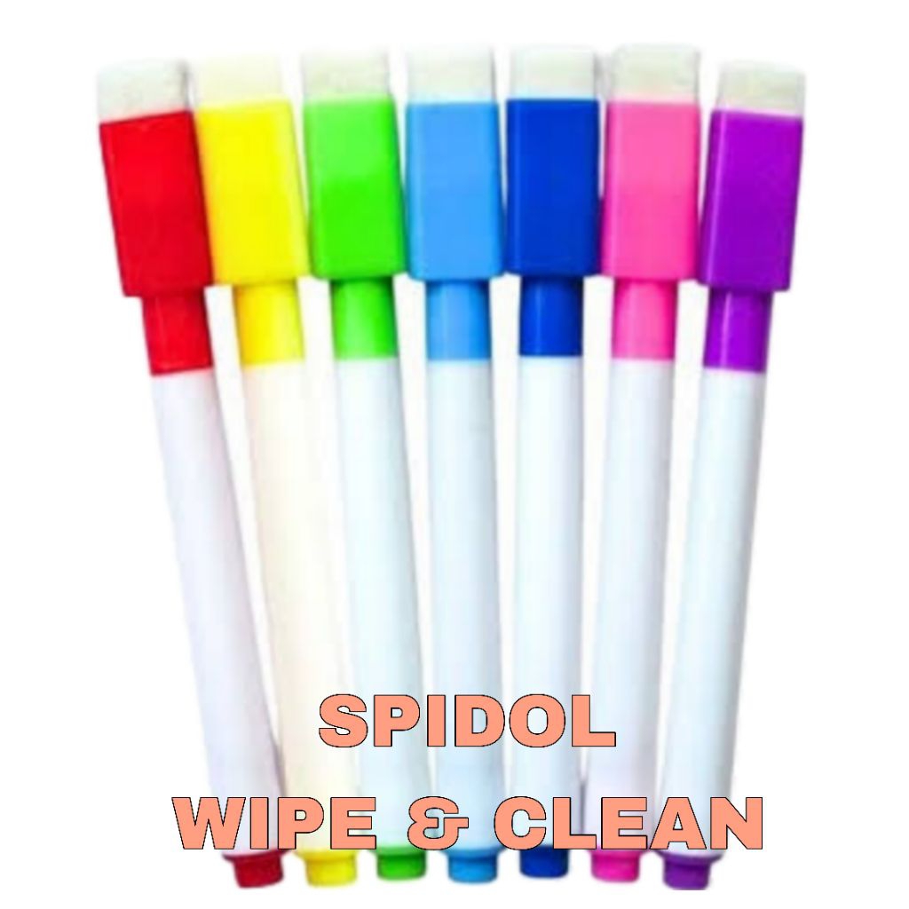 

Spidol Wipe and Clean bisa dihapus