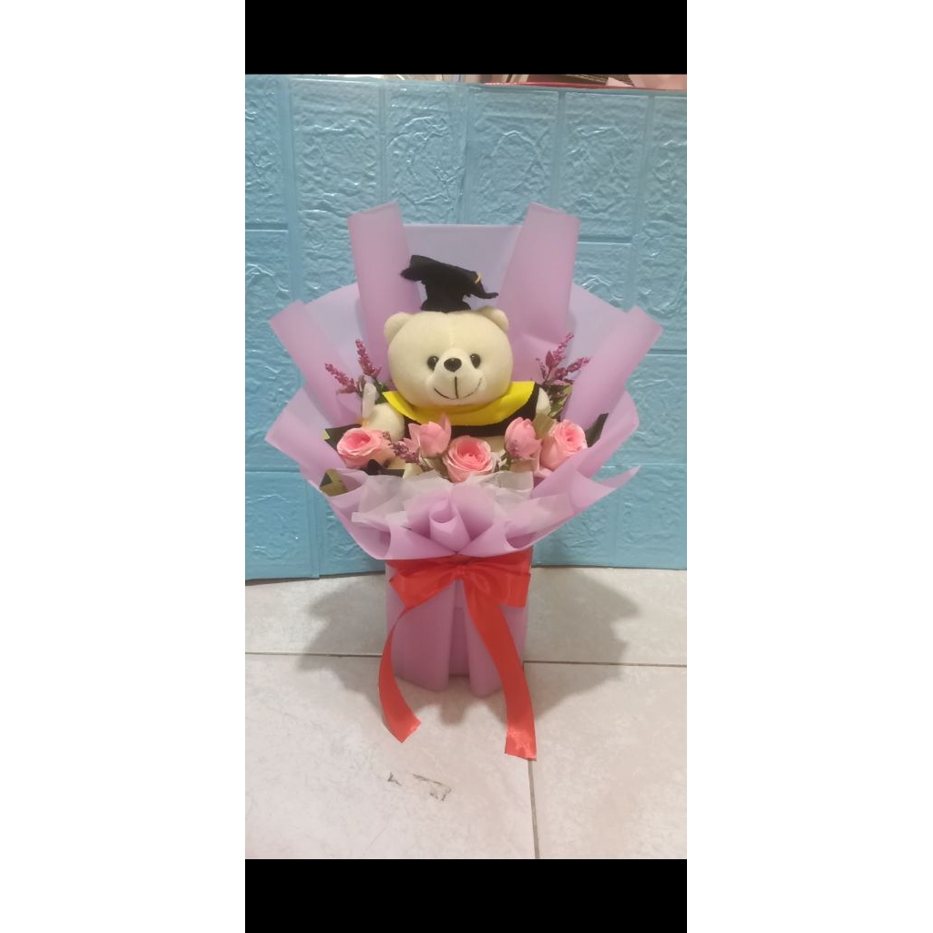BUKET BONEKA WISUDA/ KADO WISUDA/ULANG TAHUN/KADO PACAR