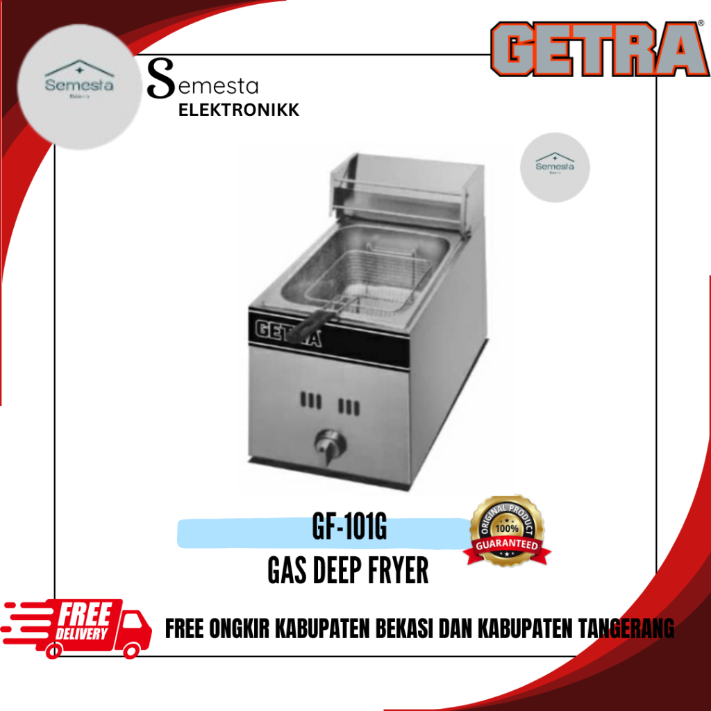 GETRA GF-101G Gas Deep Fryer GF101G