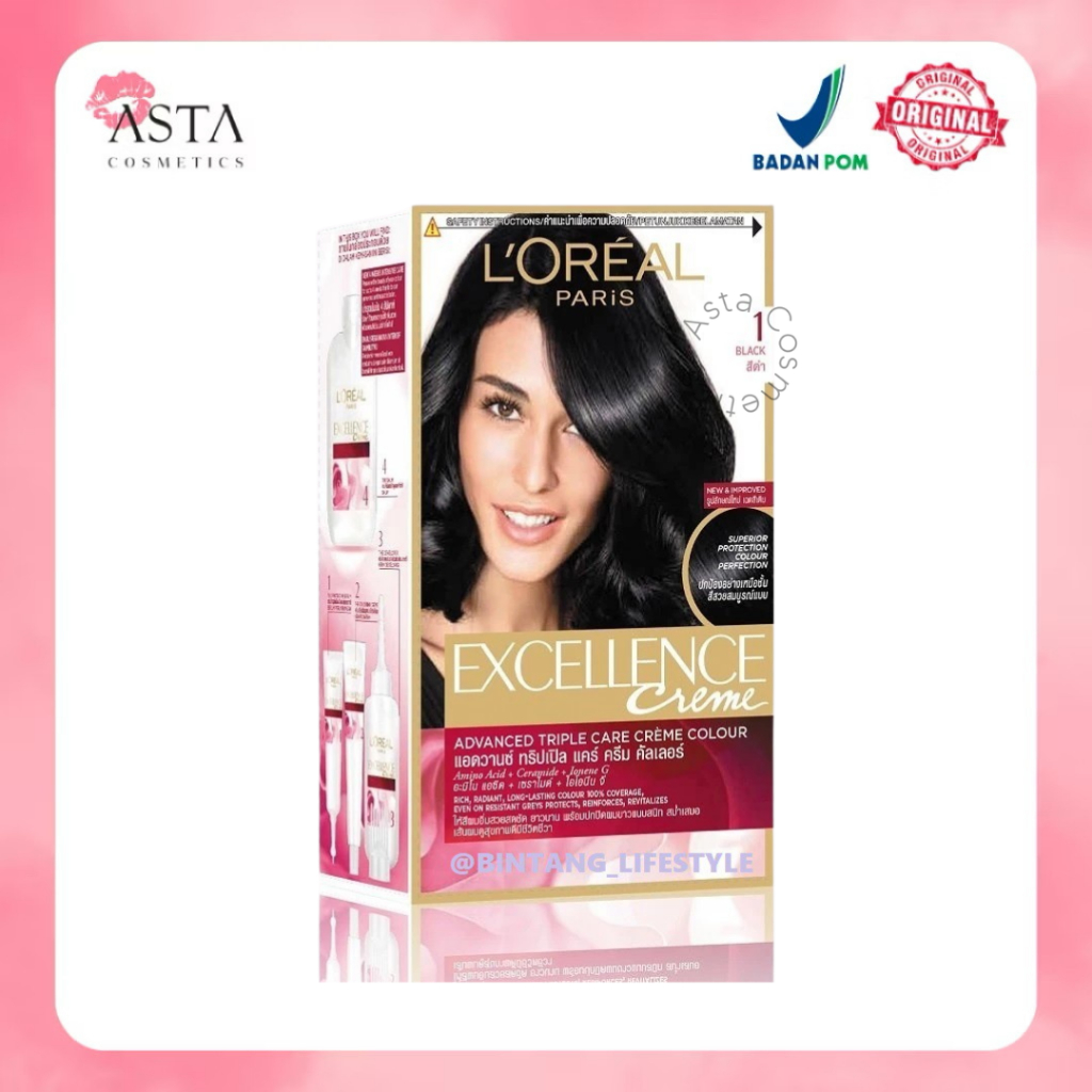 Loreal Paris Excellence Pewarna Cat Rambut
