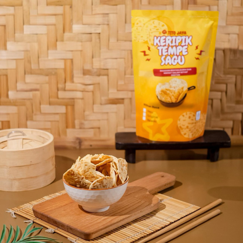 

KERIPIK TEMPE SAGU 160GR
