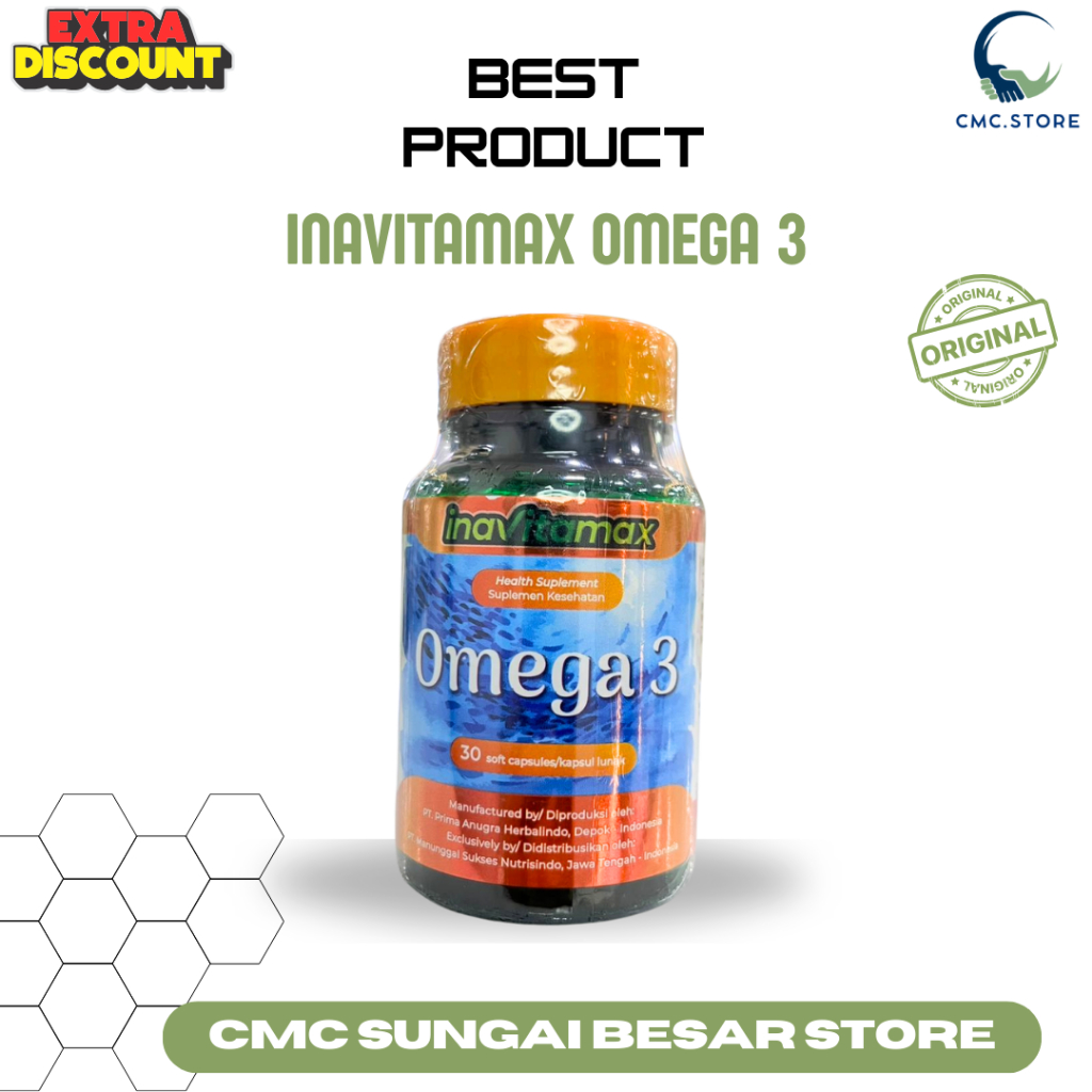 Inavitamax Omega 3 30 kapsul