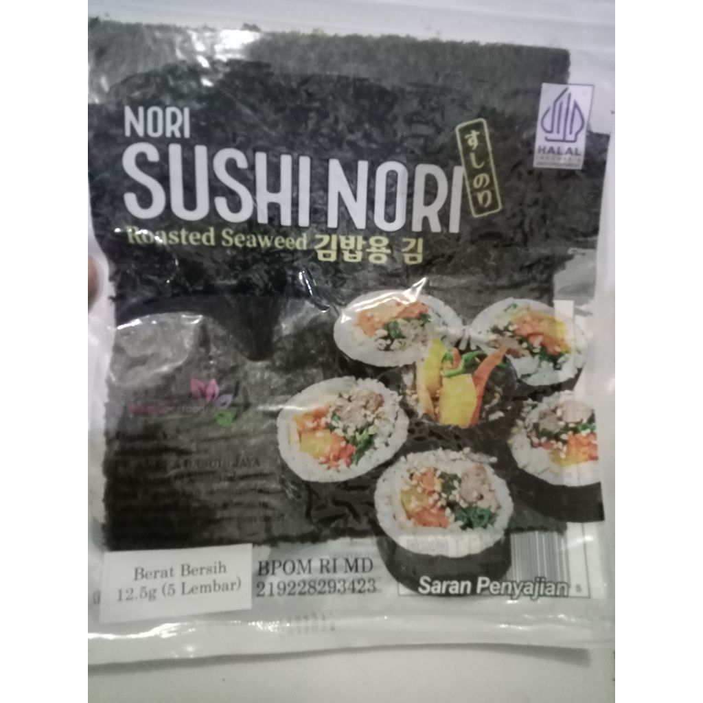 

Sushi Nori isi 5 Lembar