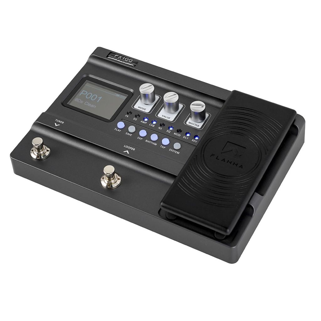 FLAMMA FX100 PORTABLE MULTI EFFECT FLAMMA FX 100 PEDAL EFEK