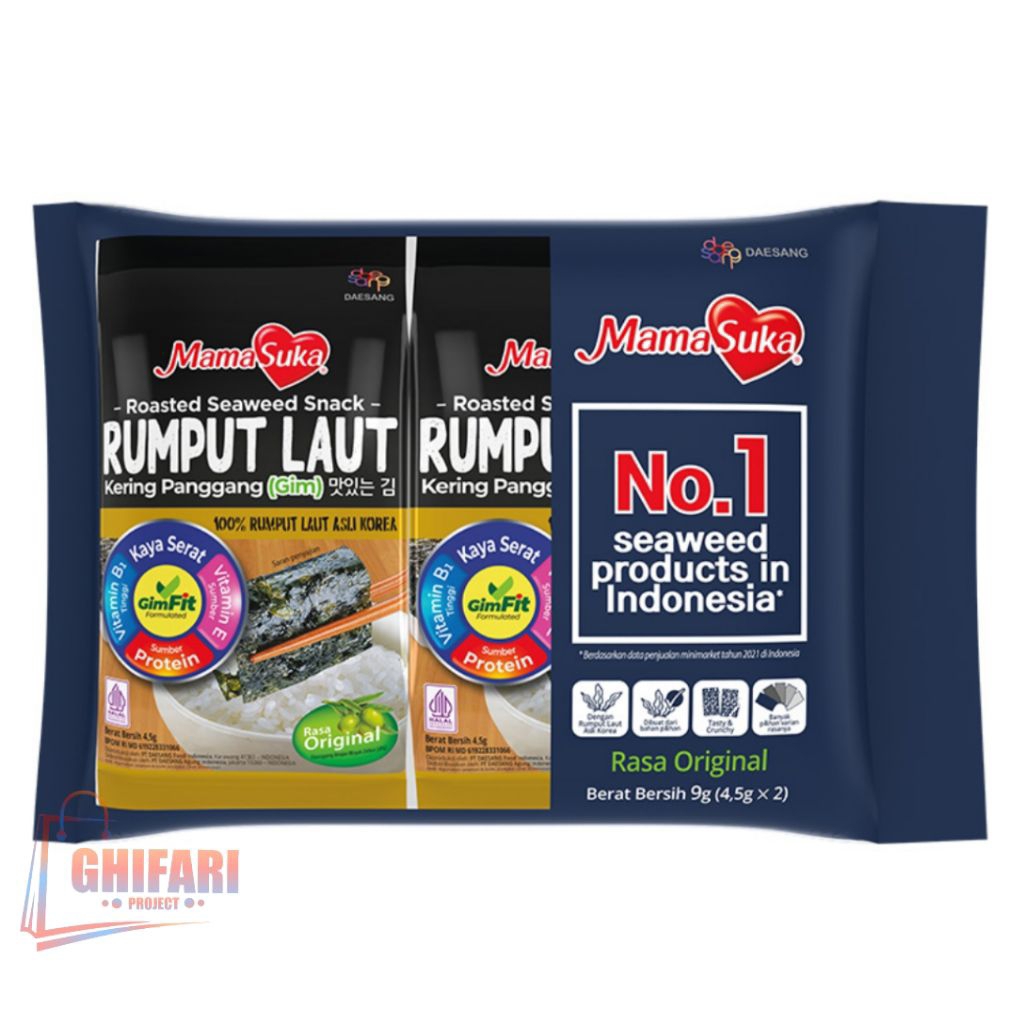 

Mamasuka Rumput Laut Panggang original 2 × 4.5G