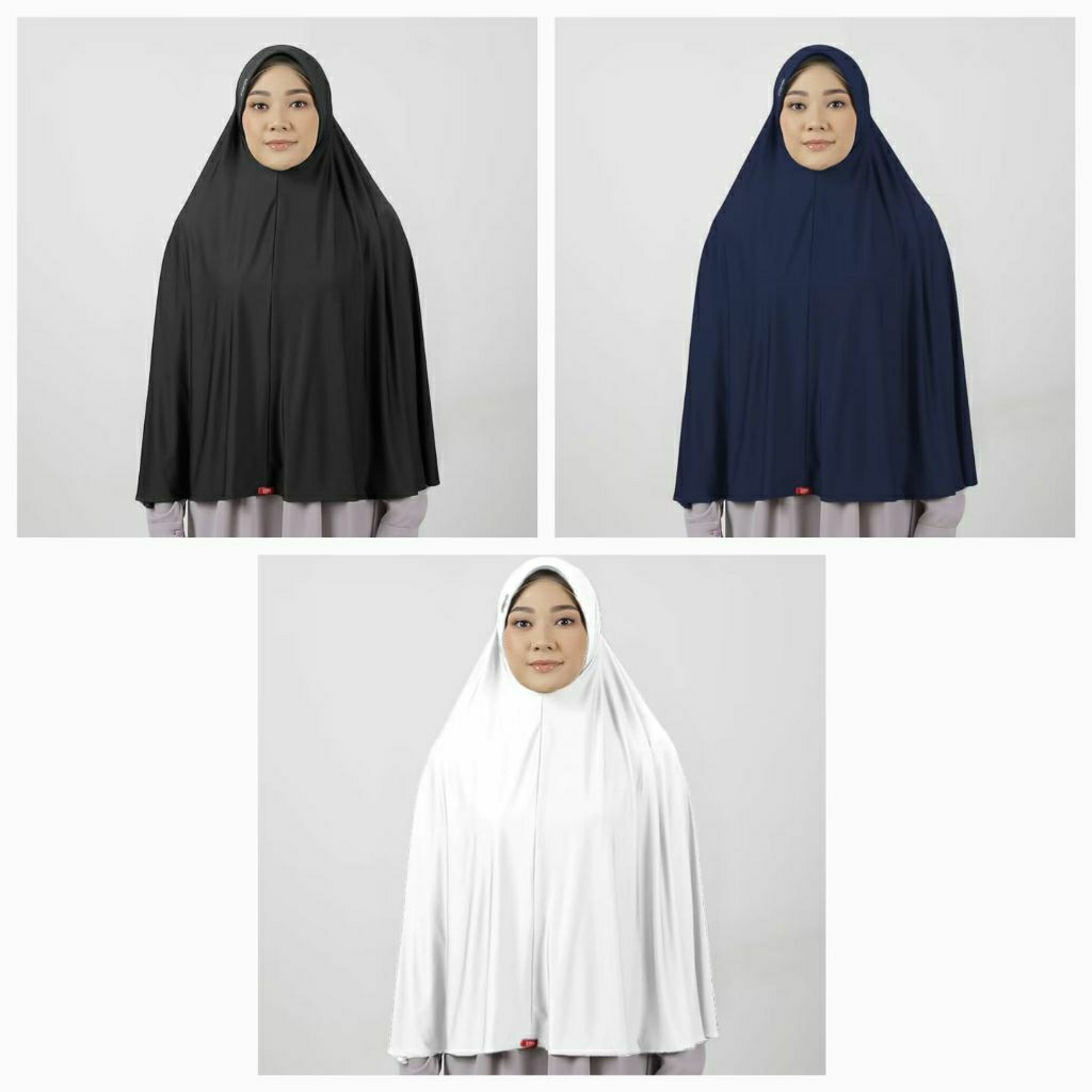 Zoya Marsha Glittering Bergo Instan Jumbo untuk Haji/Umroh by Zoya