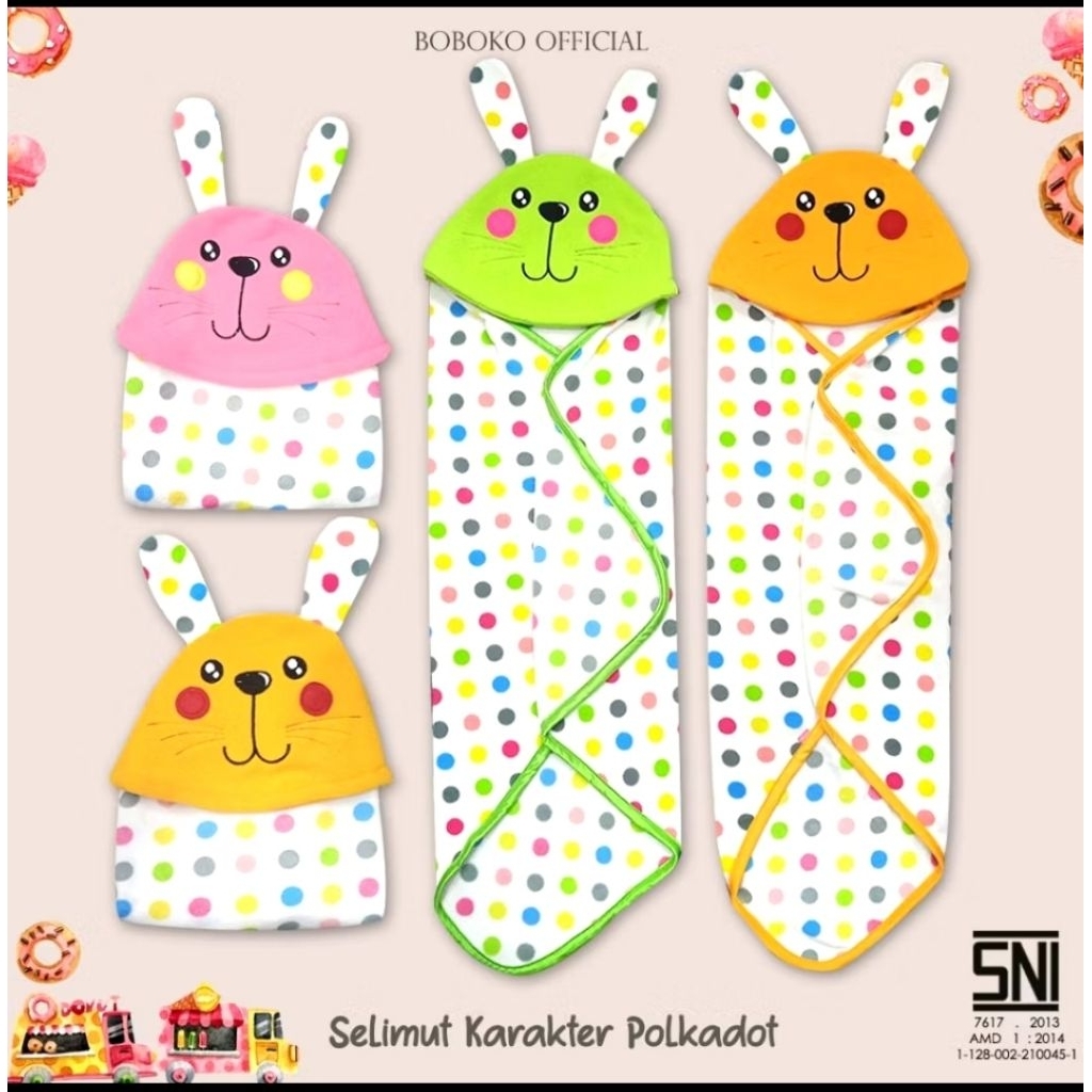 Selimut Topi bayi Boboko