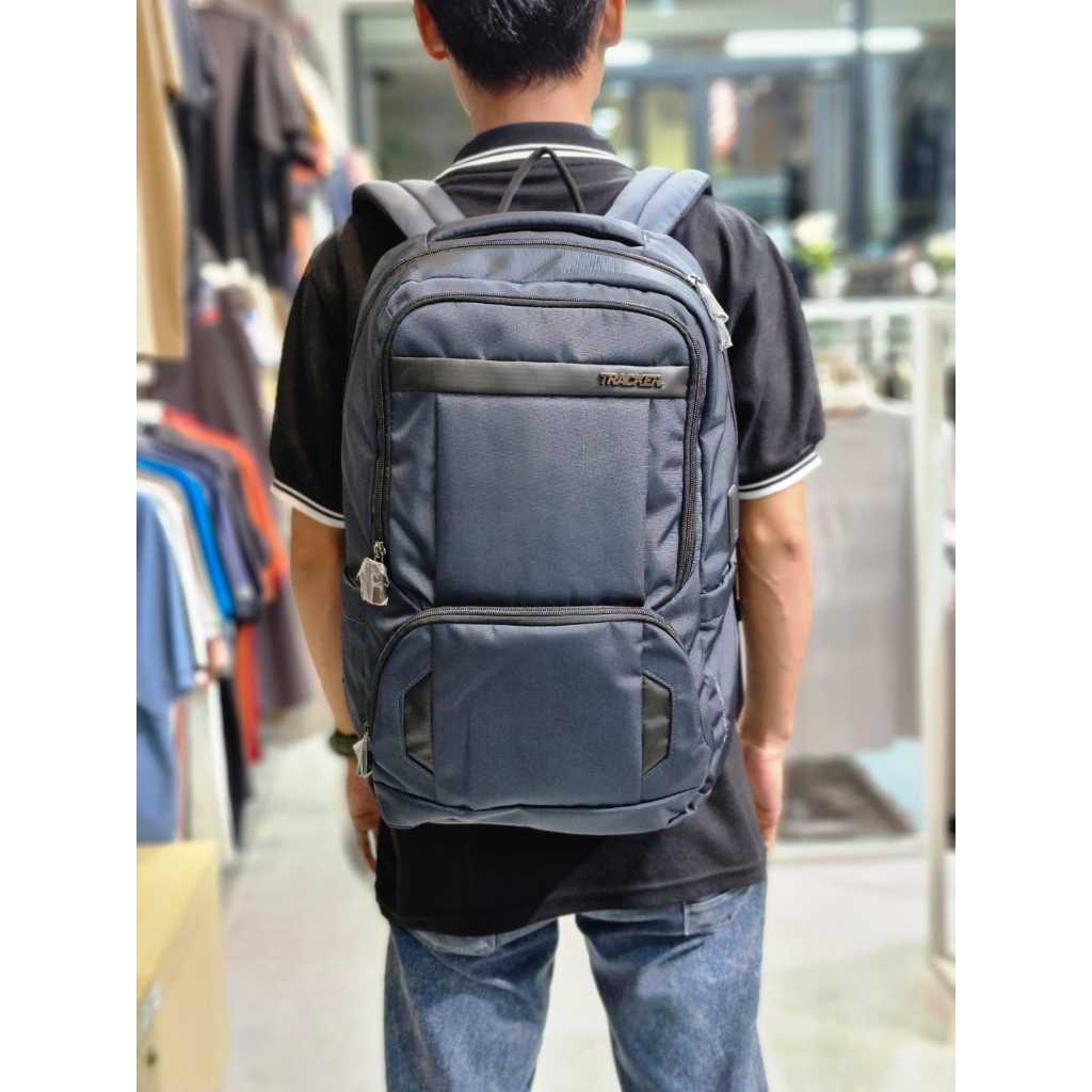 TAS TRACKER LEVERKUSEN - BACKPACK PRIA - TAS LAPTOP - ORIGINAL